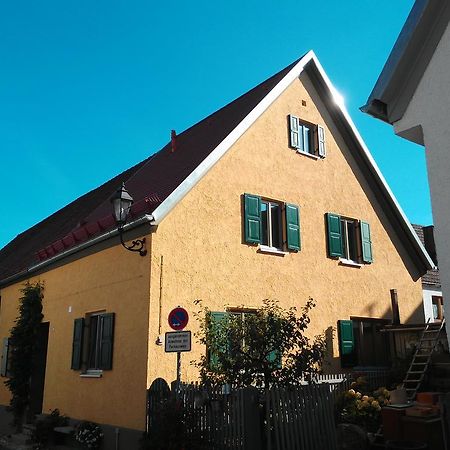 Apartamento Grossvaters Haus - Oba'S Heisle Lauingen Exterior foto